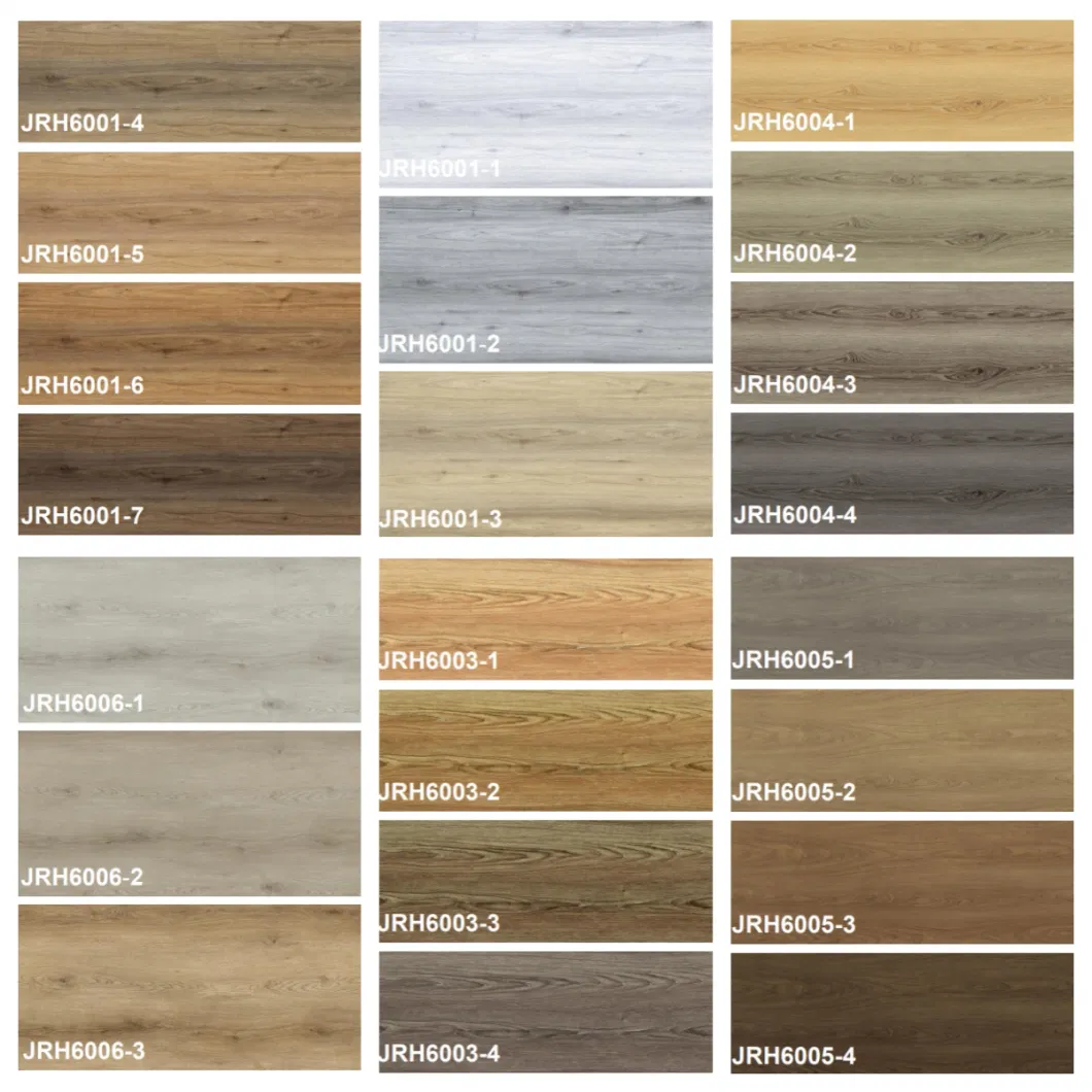 Waterproof 4mm/5mm/6mm/8mm Interlock PVC/Plastic/Vinyl Plank/Sheet Click Ceramic/Look/Like Stone Marble Spc Flooring Tiles