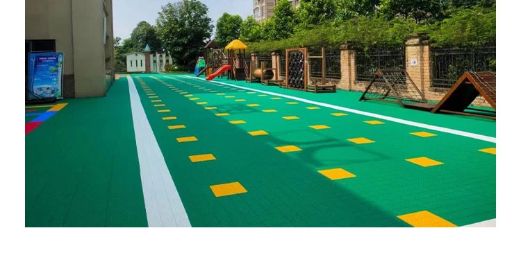 High Durability Interlocking Sports Flooring - Anti-Slip Surface