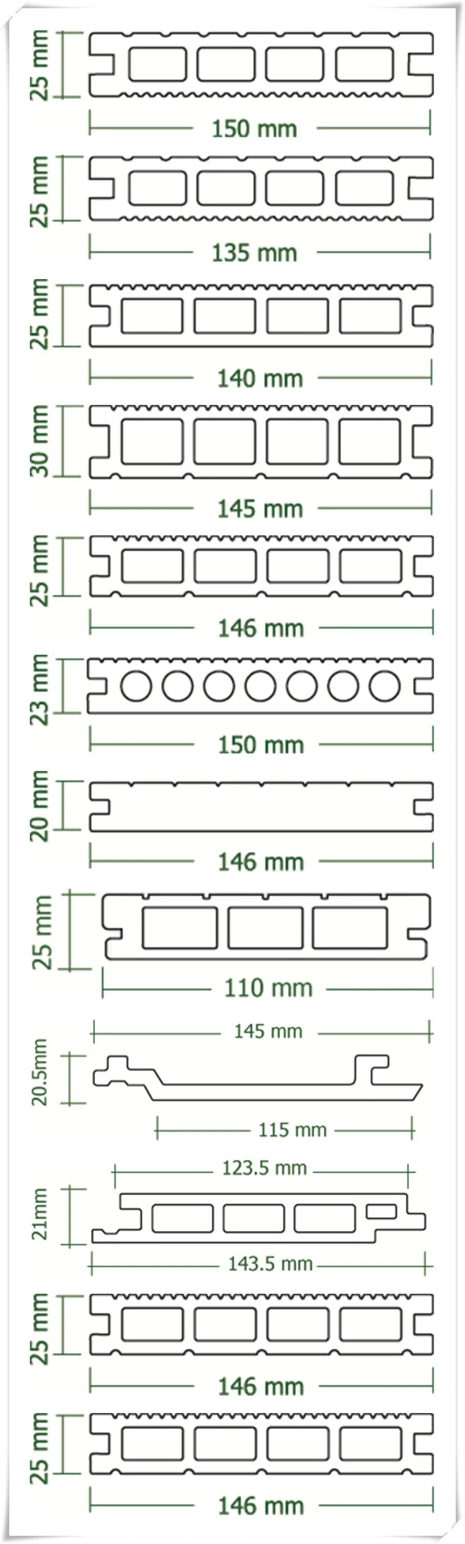 Top Quality Waterproof and UV-Resistant Easily Install Non-Slip Wood Plastic Composite WPC Interlocking Decking Tiles