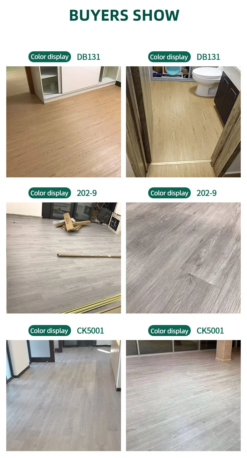 Enoch High Quality Wholesale Spc Flooring PVC Flooring Stone Plastic Composite Floor 3.5mm-8mm