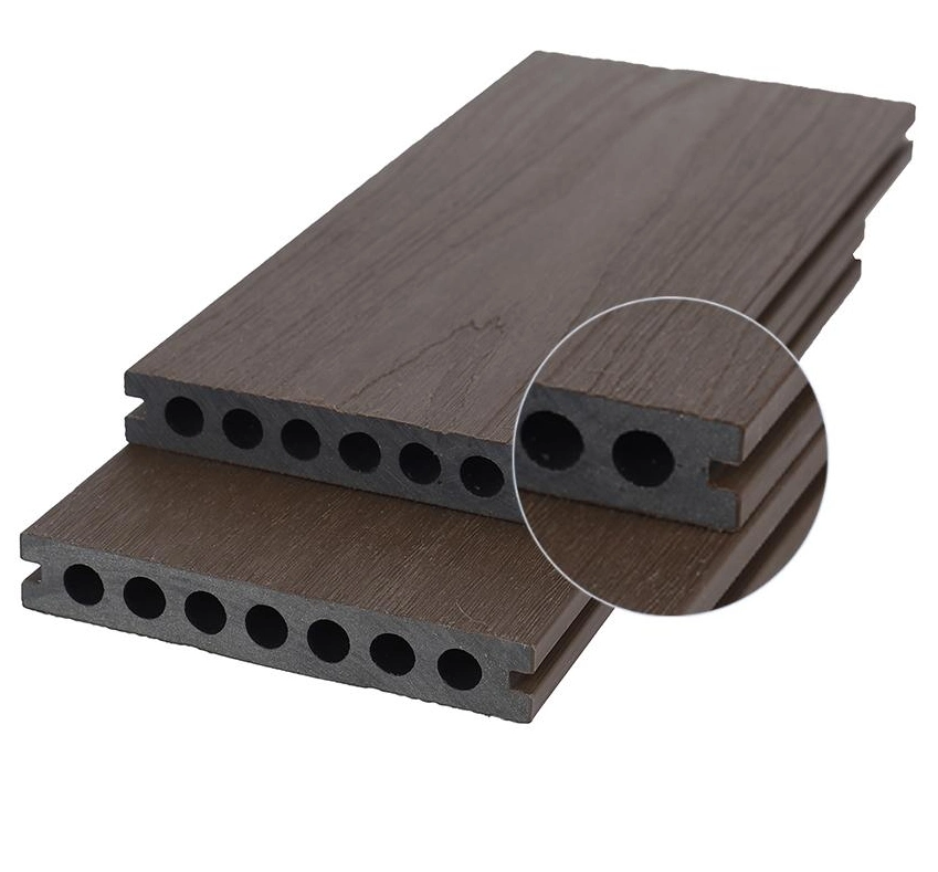 Waterproof Interlocking DIY Floor Tile WPC Decking Tile