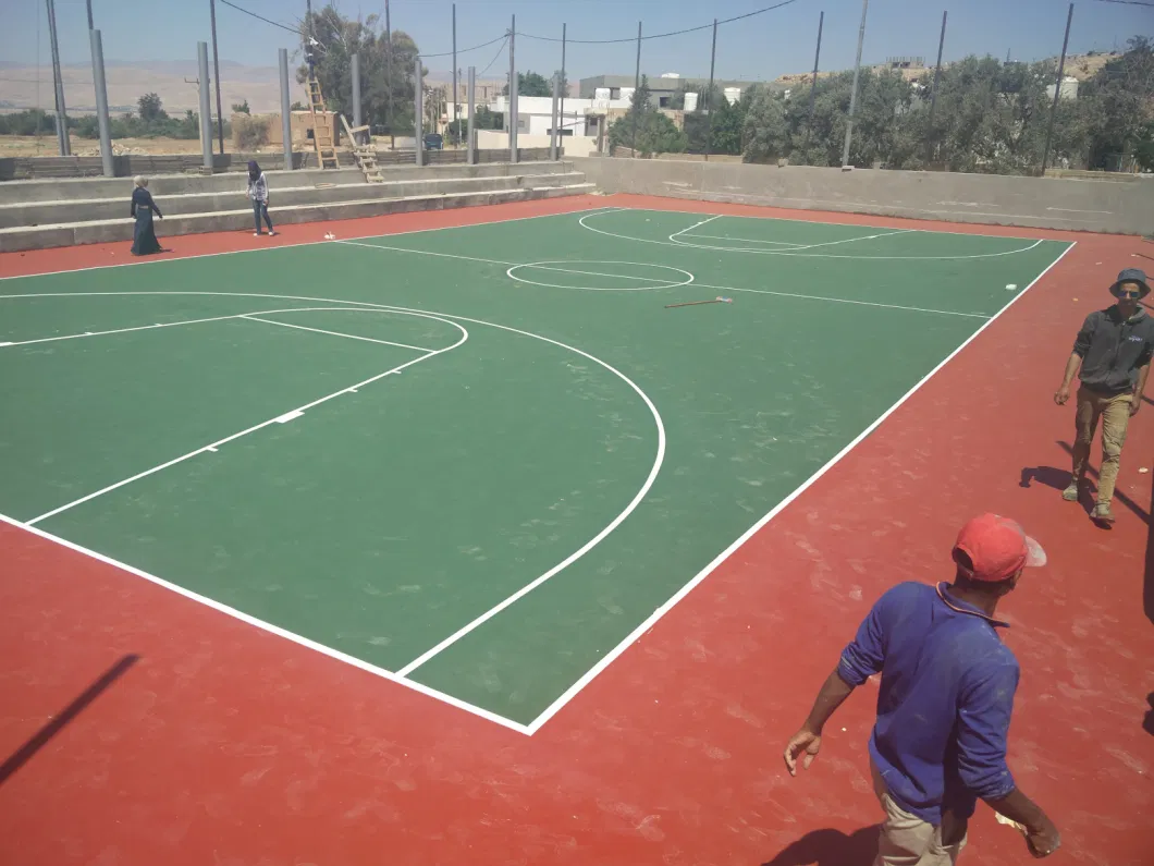 High Quality Spu Outdoor Badminton Sports Court Flooring Surface