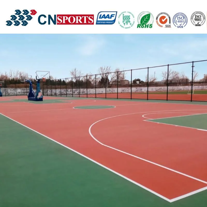 Made in China Basketball/Tennis/Volleyball Court Floor for Sport Surfacing