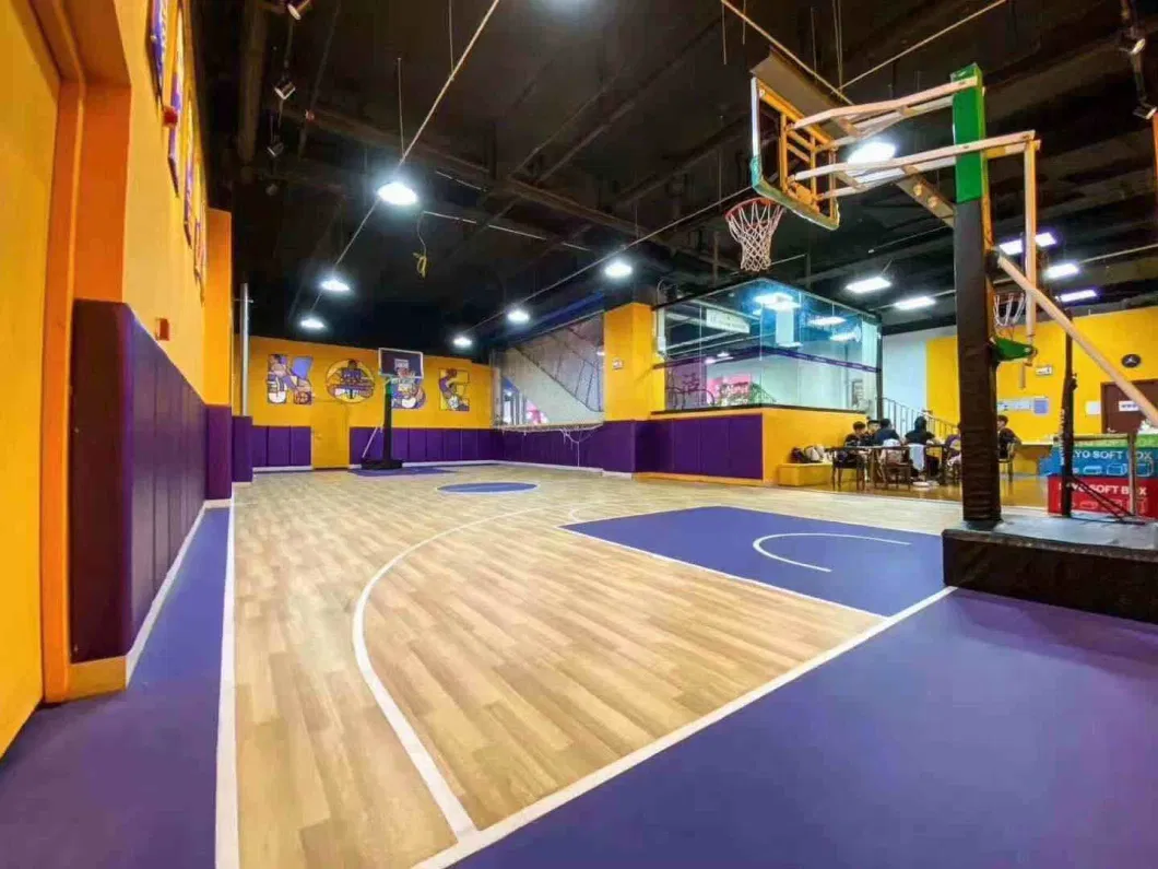 Indoor Football PVC Vinyl Floor Sports Court Field Basketball Court Badminton Volleyball Court Flooring