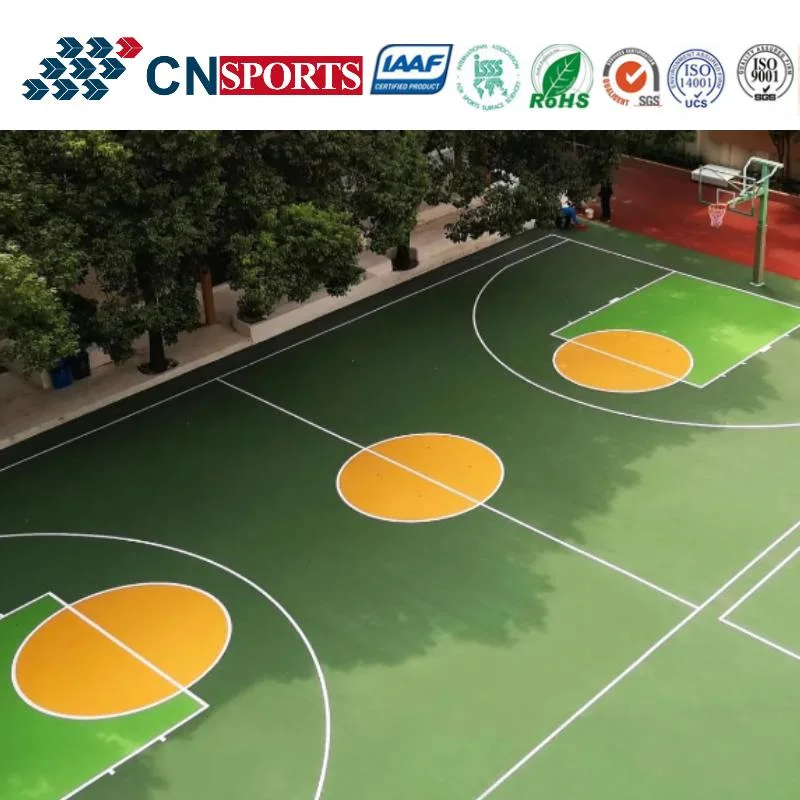 Made in China Basketball/Tennis/Volleyball Court Floor for Sport Surfacing