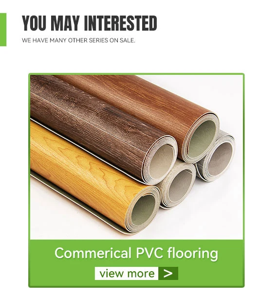 Flooring of PVC Plastic Non-Slip Roll Vinyl Sheet in Rolls Floor Mat Linoleum Commercial