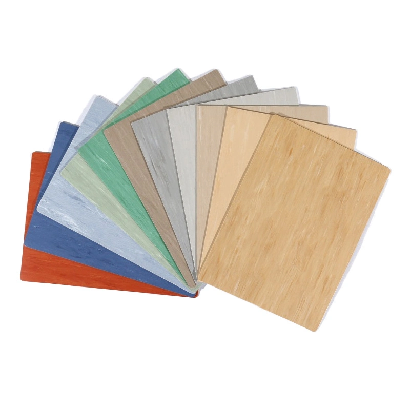 Wholesale Building Materials Commercial Vinyl Sheet Floor Tiles PVC Plastic Flooring