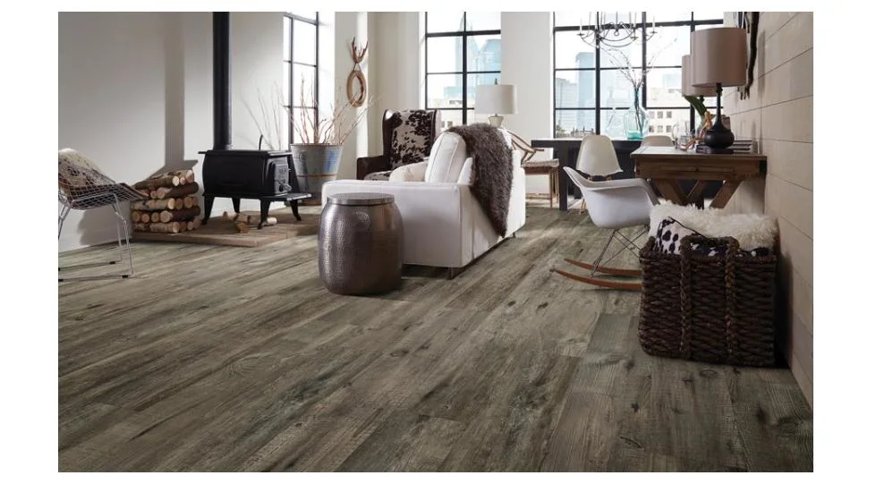 Wholesale Floor Sticker Lvt Vinyl Flooring Tiles Wood PVC Plastic Tiles