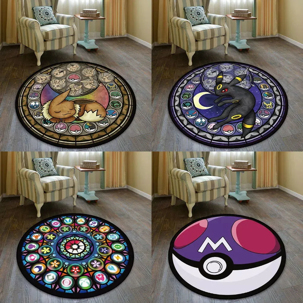 Factory Price Cute Anime Velboa Floor Rug Carpet Bedroom Doormat Non-Slip Mat