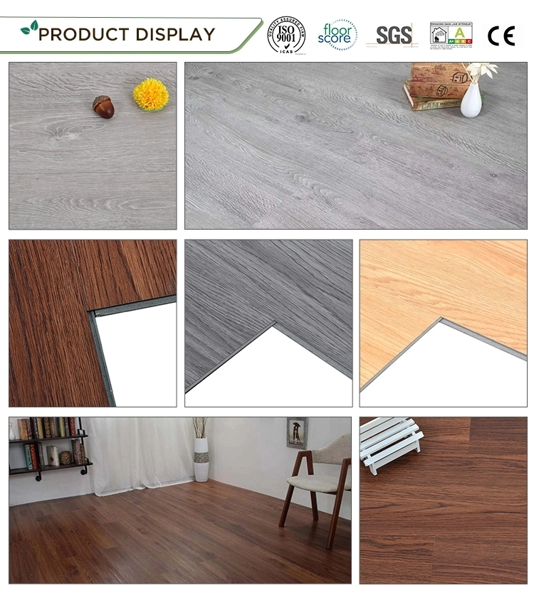 China Supplier 5mm Non Slip Spc Laminate Vinyl Flooring