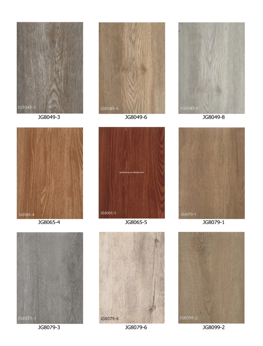 Wood Interlocking Vinyl Flooring Click Spc Tile Price