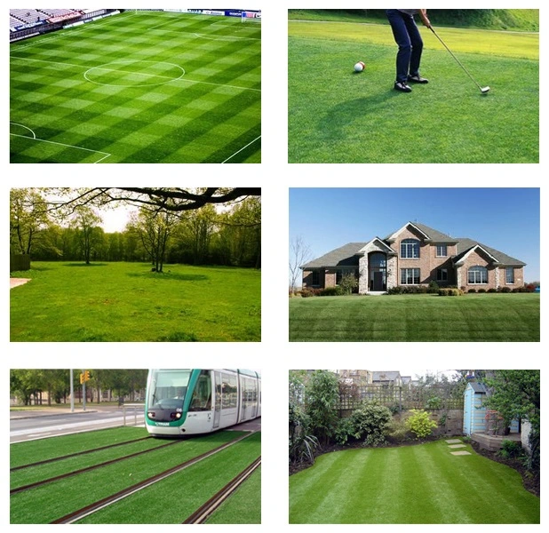 Interlocking Outdoor Decorative Artificial Grass Tile