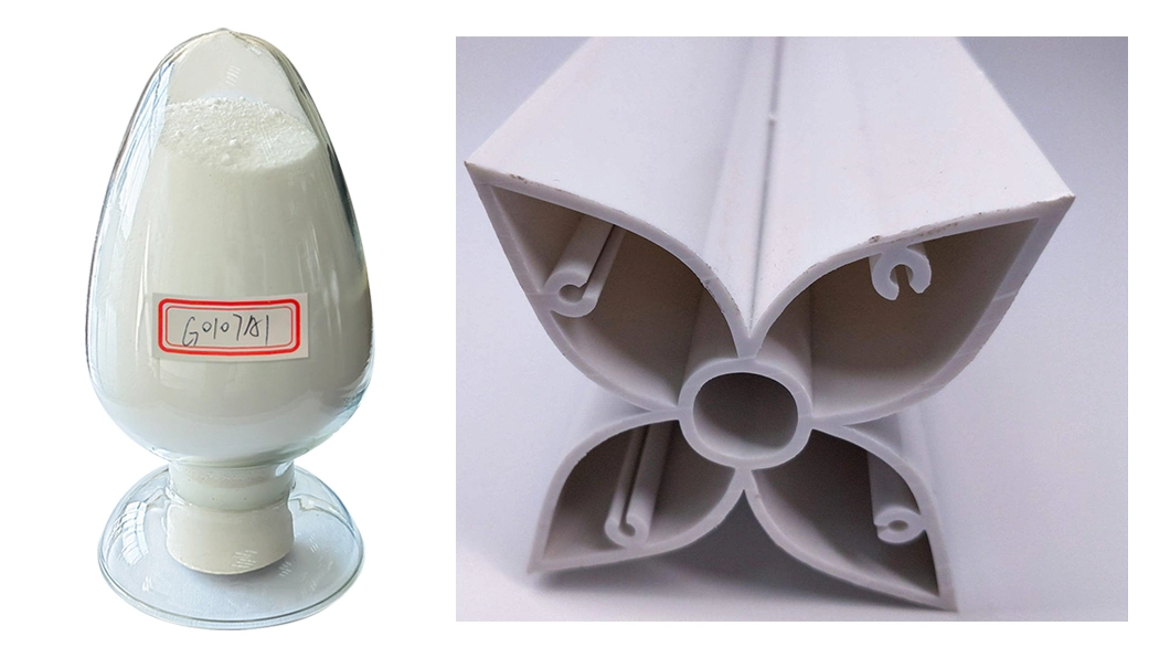 High Quality Plastic Chemical Raw Material Ca/Zn Stabilizer G0107A1 Applied to PVC Profiles