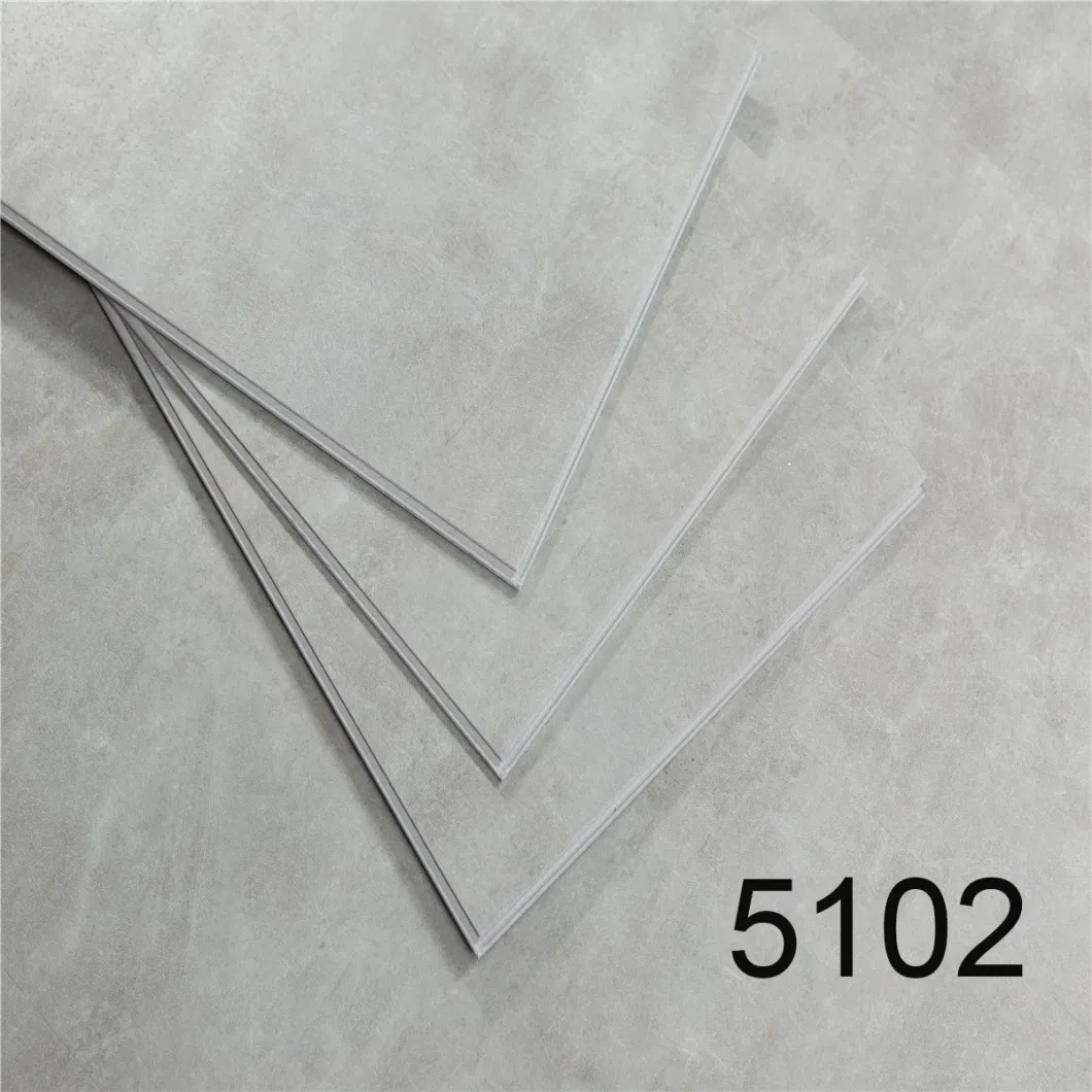 China Distributor Click Lock Tile Wood Spc PVC Waterproof Laminate Vinyl Flooring