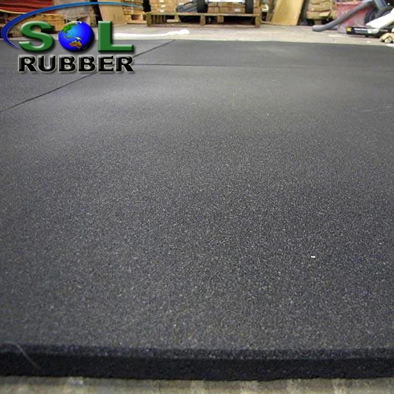 Non-Slip Gym Mat Rubber Flooring Tile