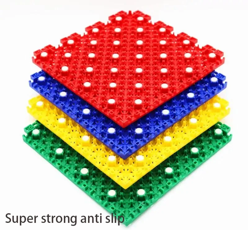 Plastic Interlocking Outdoor Suspended Floor Modular Sports Floor Tiles