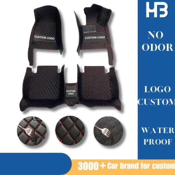 Hot Sale Factory Direct Custom Flower Rubber Car Auto Floor Mats