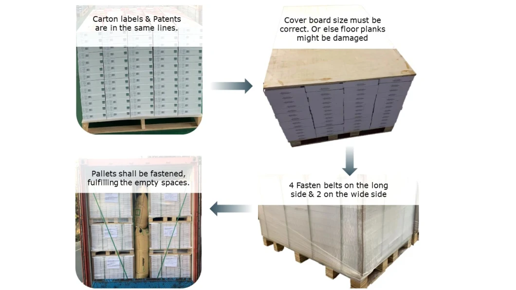 Wood Grain 7mm 9mm Spc Rigid Core Unilin Click PVC Hybrid Spc Flooring