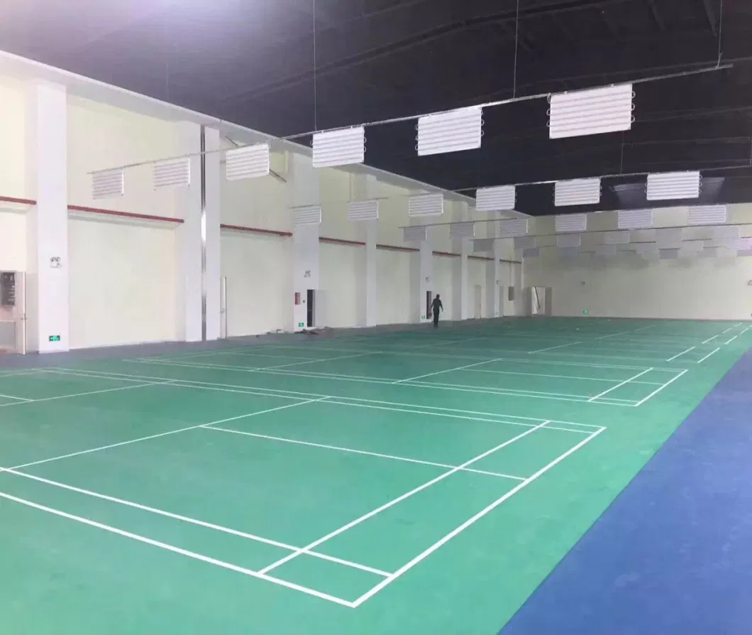 Factory Price PVC Vinyl Flooring Mat Baseball Basketball Sports Court Surface Supplier