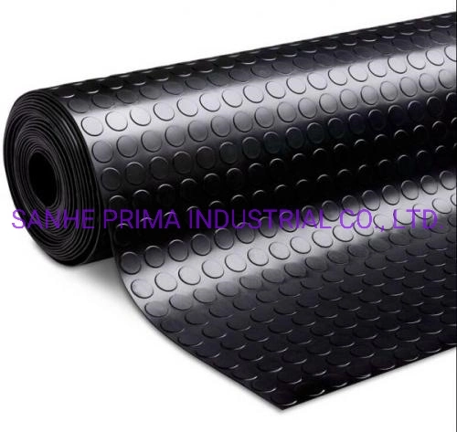 Stud Mat/Studded Mat/Coin Mat/Button Mat Non Slip and Wear Resistant Rubber Mat Manufacturer