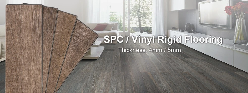 Wholesale Luxury Hybrid Spc Vinyl Flooring Vinyl Click Plank Flooring 8mm