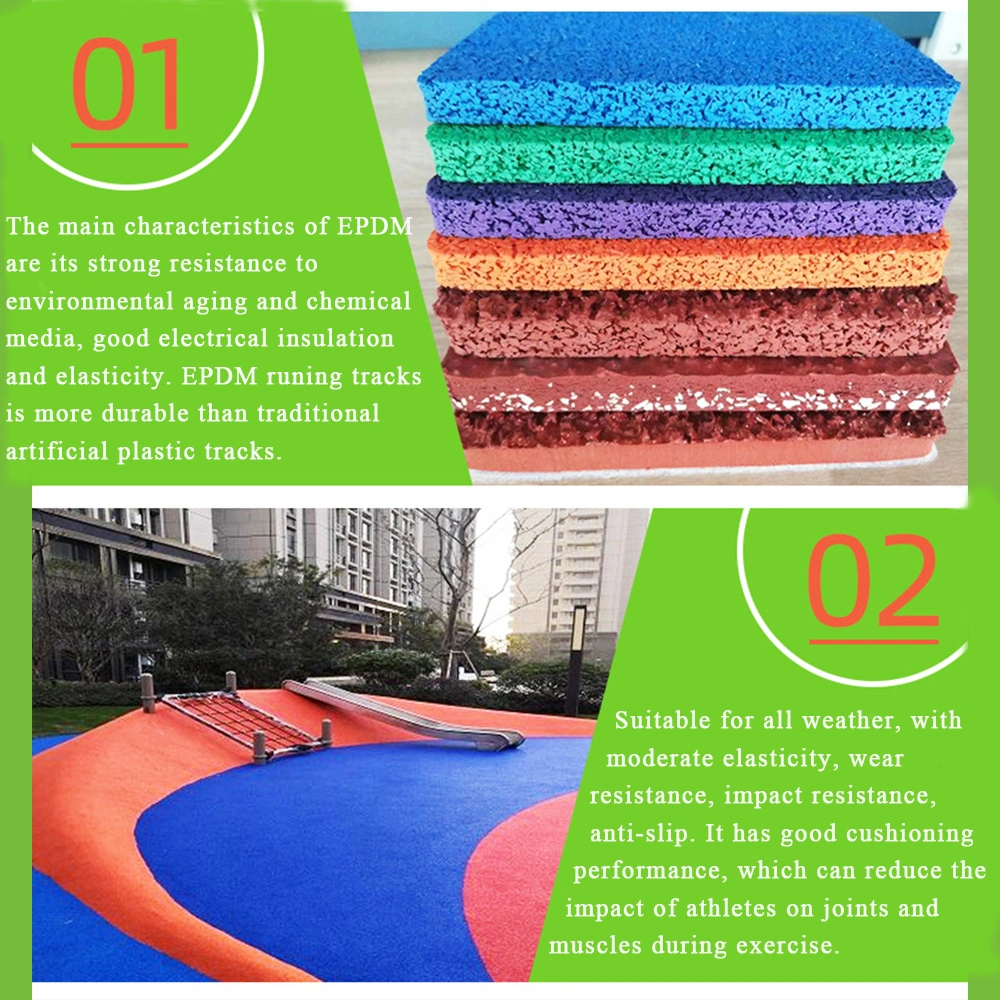 Premium Quality EPDM Rubber Granules: Perfect for Outdoor Sports Surfaces