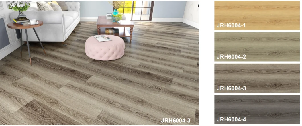 China Factory Unilin Valinge Click Wooden Color Vinyl Flooring Plank Spc PVC Laminate Flooring Waterproof Spc Lvt EVA Rvp IXPE PVC Rigid Vinyl Plank Floor Tiles