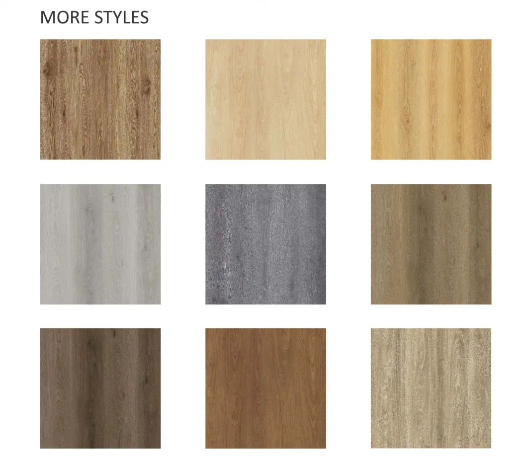 Waterproof PVC Wood Unilin Click Lvt Flooring PVC Floor Tile Vinyl Flooring Chinese Suppliers