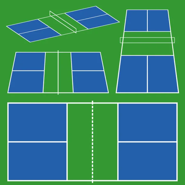 Multi-Sport Portable Prefabricated Professional Pickleball Court Outdoor PP Interlocking Tiles