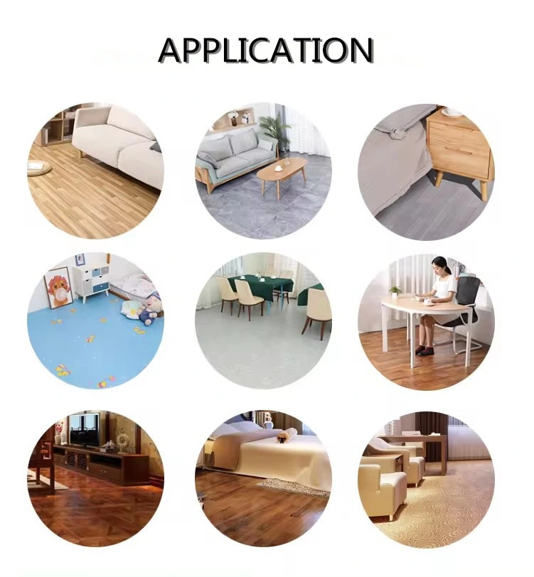 PVC Material Factory Waterproof 0.35mm Non-Slip Plastic Carpet Linoleum Floor