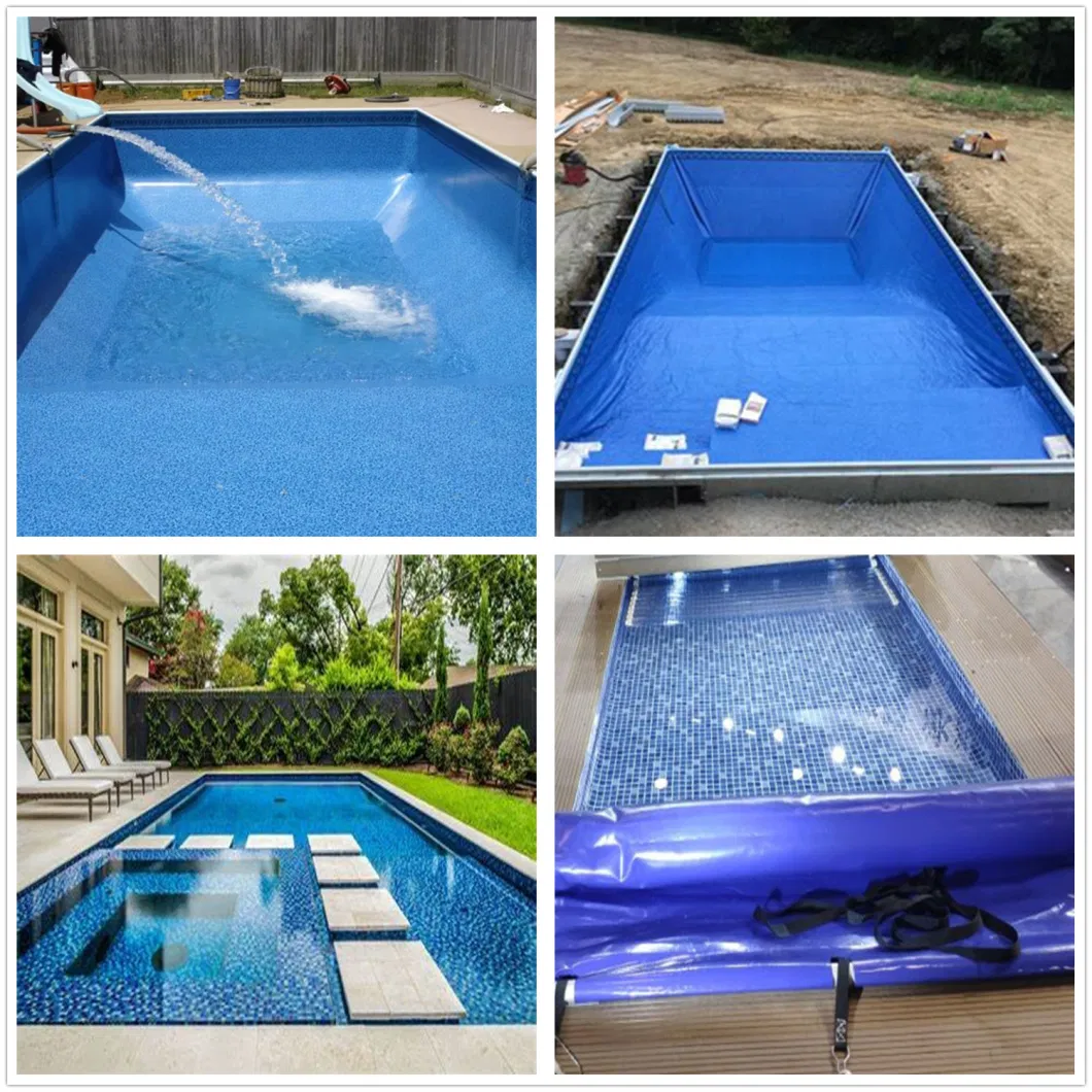 Customized Mosaic PVC Tarpaulin Vinyl Swimming Pool Liner