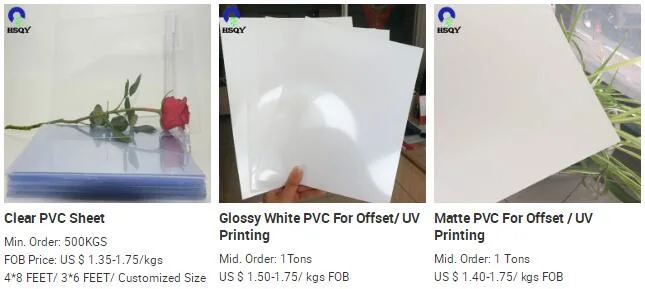 Vacuum Forming Plastic Sheet Suppliers Clear PVC Film Pharma Grade PVC Clear Film Roll Transparent Vinyl Sheet Price