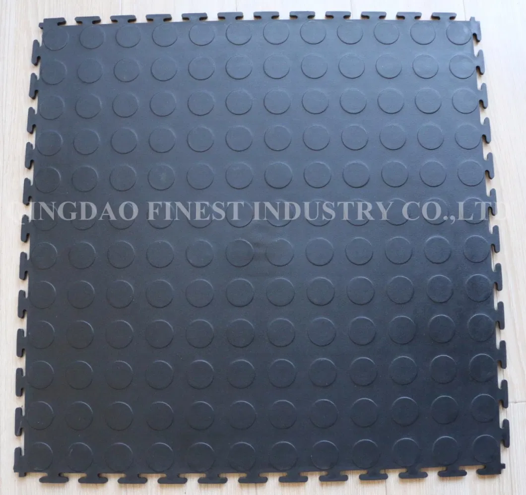 2018 Hot-Sales Environmental Interlocking Plastic Garage High Quality Waterproof PVC All New Material Floor Vinyl Floor Tiles