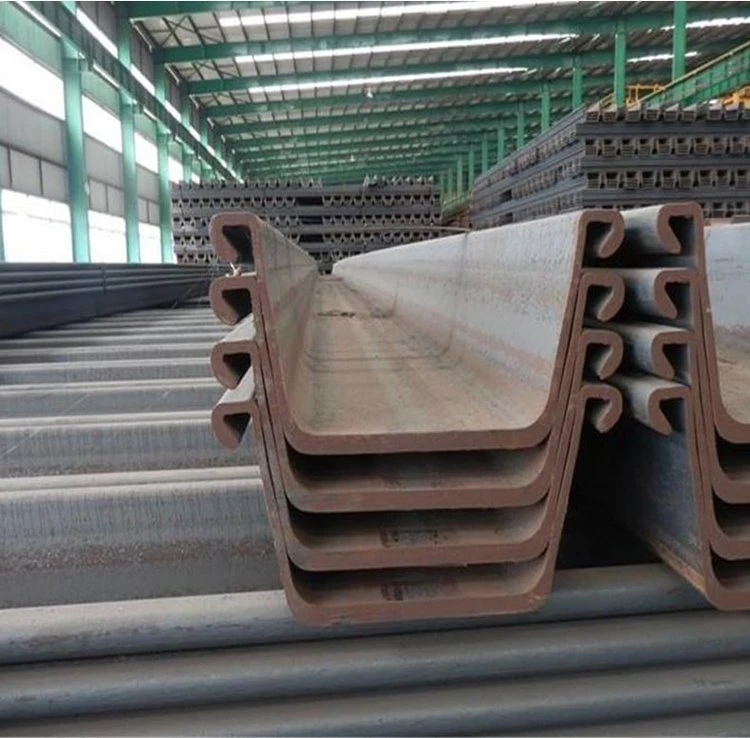 U Type 606 Plastic Retaining Sea Walls Supplier PVC No Steel Vinyl Sheet Piling for Seawall