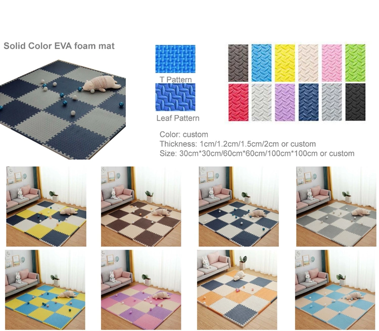 2023 Hot Sale Factory Price Extra Large Rubber Tatami Fitness Sport 40mm EVA Foam Interlocking Floor Mats