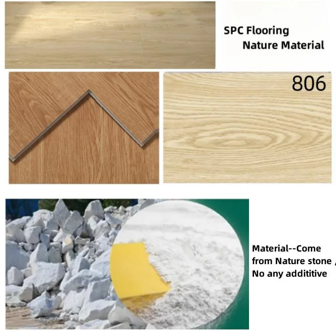 Flooring Supplier Spc Vinyl China PVC Minimalist Decoration Material Indoor Vinyl Flooring with UV Coating IXPE