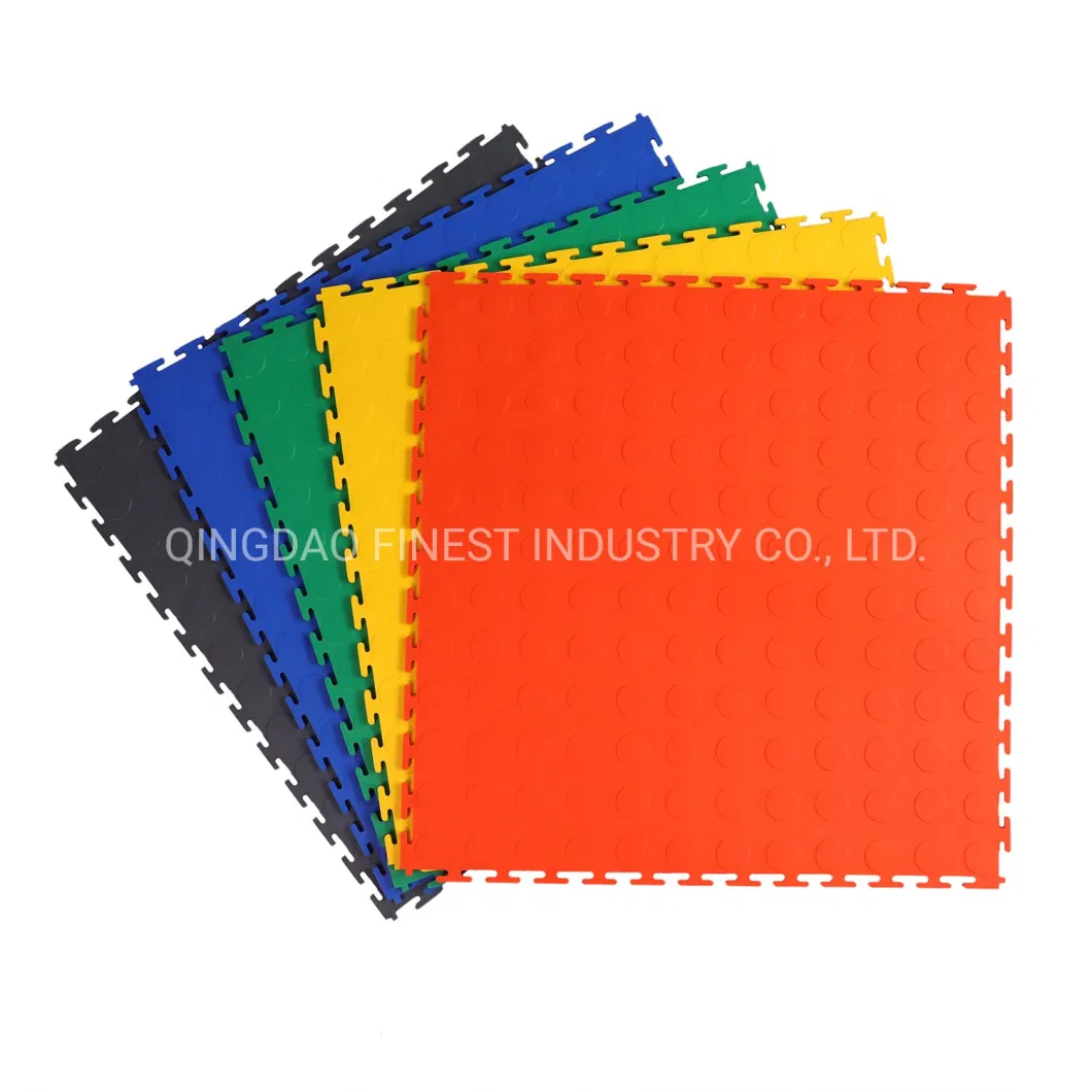 460X460mm 500X500mm Environmental Interlocking Plastic Garage Floor Tiles / Premium Quality Waterproof PVC All New Material Floor Vinyl Tiles