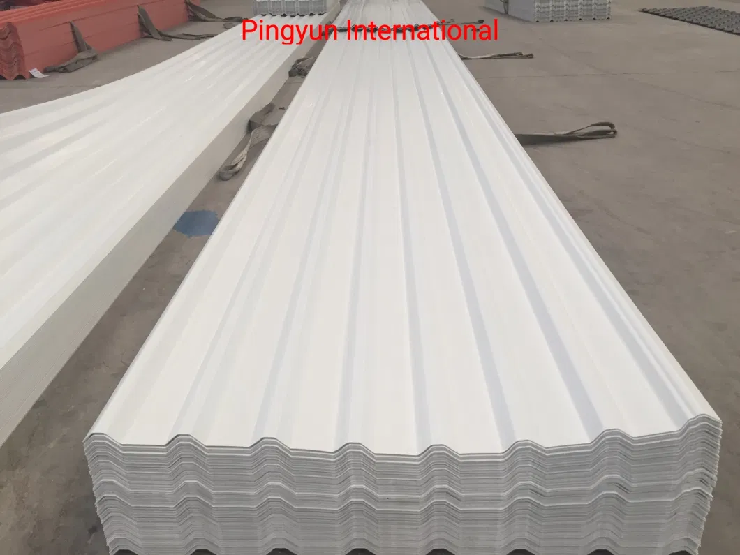 Pingyun Roma and Spanish Style ASA PVC Plastic Roof Tile/Synthetic Resin Roof Tile