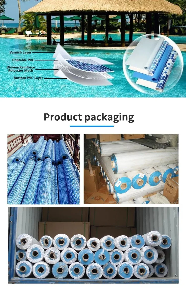 Water Crown 4 Layer 1.5mm Thickness Pool PVC Liner with High Quality for Swimming Pool Accessories