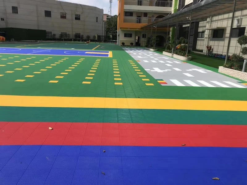 PP Interlocking Tiles Basketball Court Flooring Sport Flooring Easy and Fast Installation for Multisport Sports