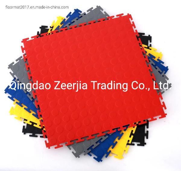 400X400 PP Interlocking Floor Tile Garage Modular Floor Tile