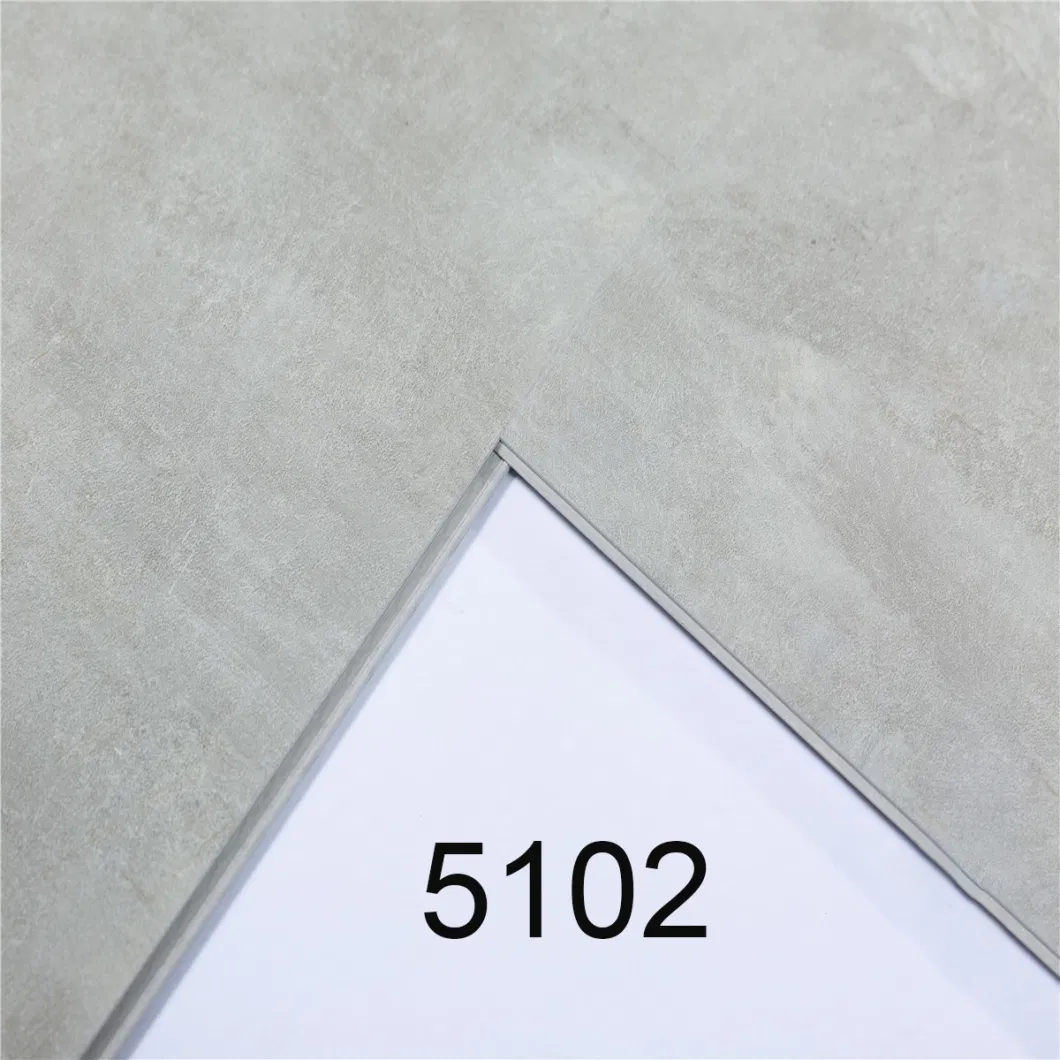 China Distributor Click Lock Tile Wood Spc PVC Waterproof Laminate Vinyl Flooring