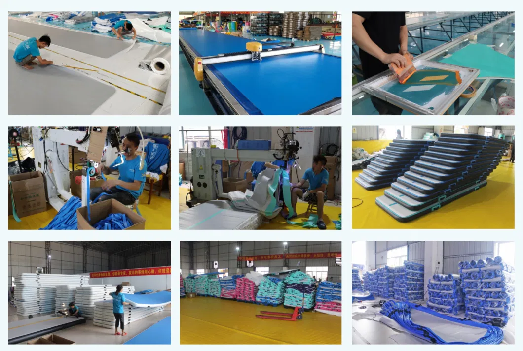 Factory Price Floor Inflat Air Track Mat Inflatable Home Cheerleading Yoga Customized Hot Sale