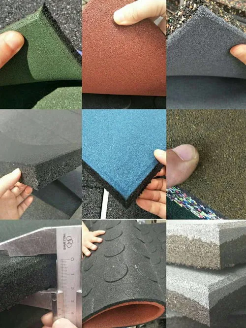 50*50 Rubber Floor Mats, The Preferred Outdoor Surface Solution for Elastic Pavement