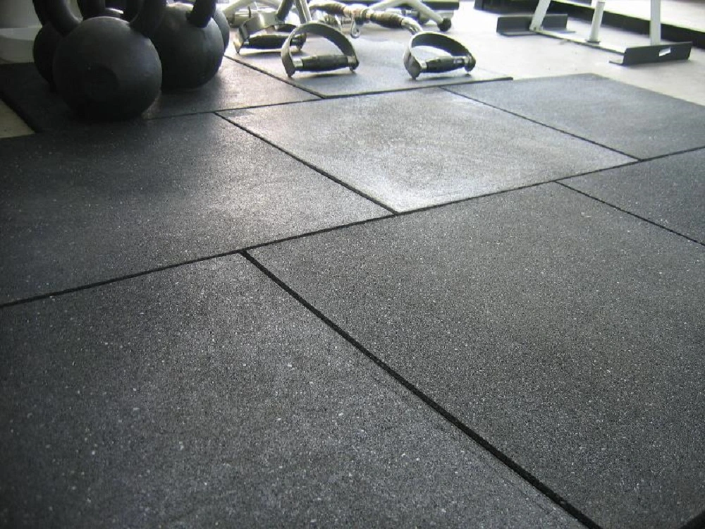 China Manufacturer Rubber Flooring Rubber Tile Rubber Mat Rubber Floor for Fitness Gym Sport Center