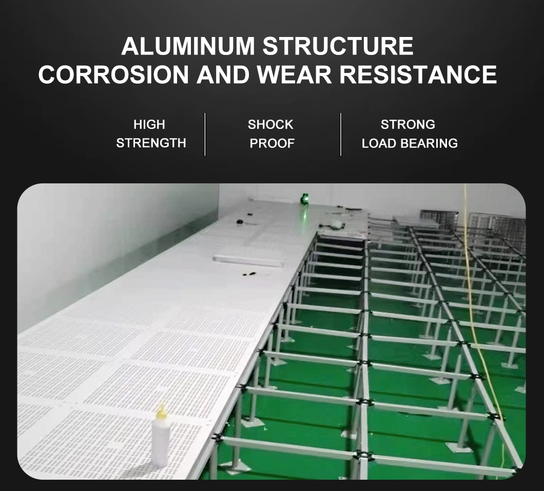 Factory Price Die-Cast Raised Access PVC/HPL Aluminum Plastic Composite Anti-Static Raised Floor