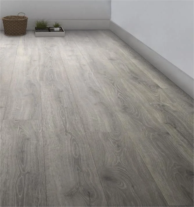 China Manufacturing Waterproof Flooring Factory Building Materials Vinyl Flooring Wood Grain Anti-Slip Click Flooring Wear-Resistant Laminate Flooring