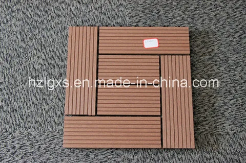 Interlocking WPC Waterproof Flooring Tiles, Deck Tiles (A-WT-10)