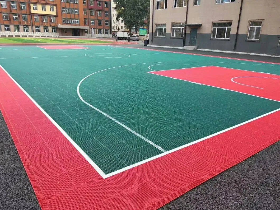 PP Interlocking Tiles Basketball Court Flooring Sport Flooring Easy and Fast Installation for Multisport Sports