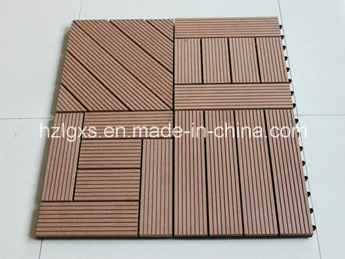 Interlocking WPC Waterproof Flooring Tiles, Deck Tiles (A-WT-10)